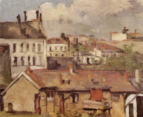 Paul Cezanne Roofs Germany oil painting art